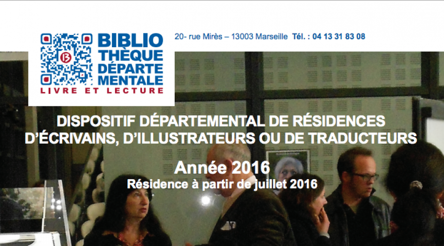 Dispositif départemental de résidences pour les traducteurs : appel à candidatures 2016