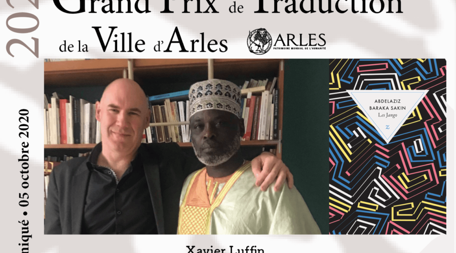 Xavier Luffin, lauréat du Grand Prix de traduction de la Ville d’Arles 2020